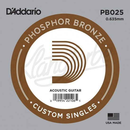 D´Addario PB025 Einzelsaite 